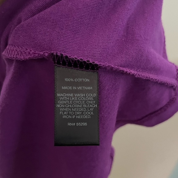 Express purple Halter top - Picture 4 of 5